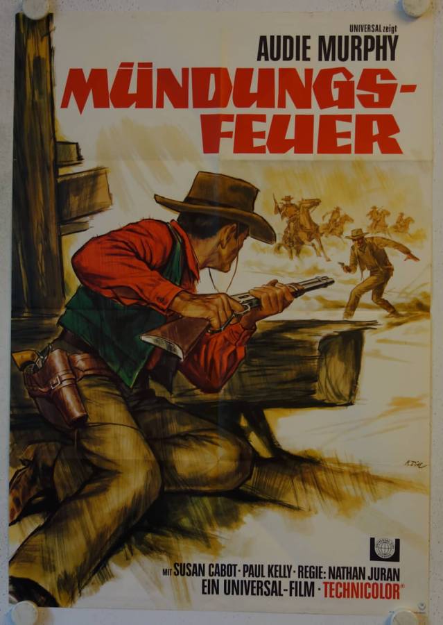 Gunsmoke re-release german movie poster